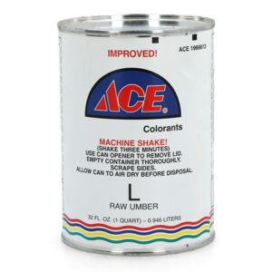 Ace Paint Colorant L Raw Umber 1qt Ace Paint Colorant L Raw Umber 1qt
